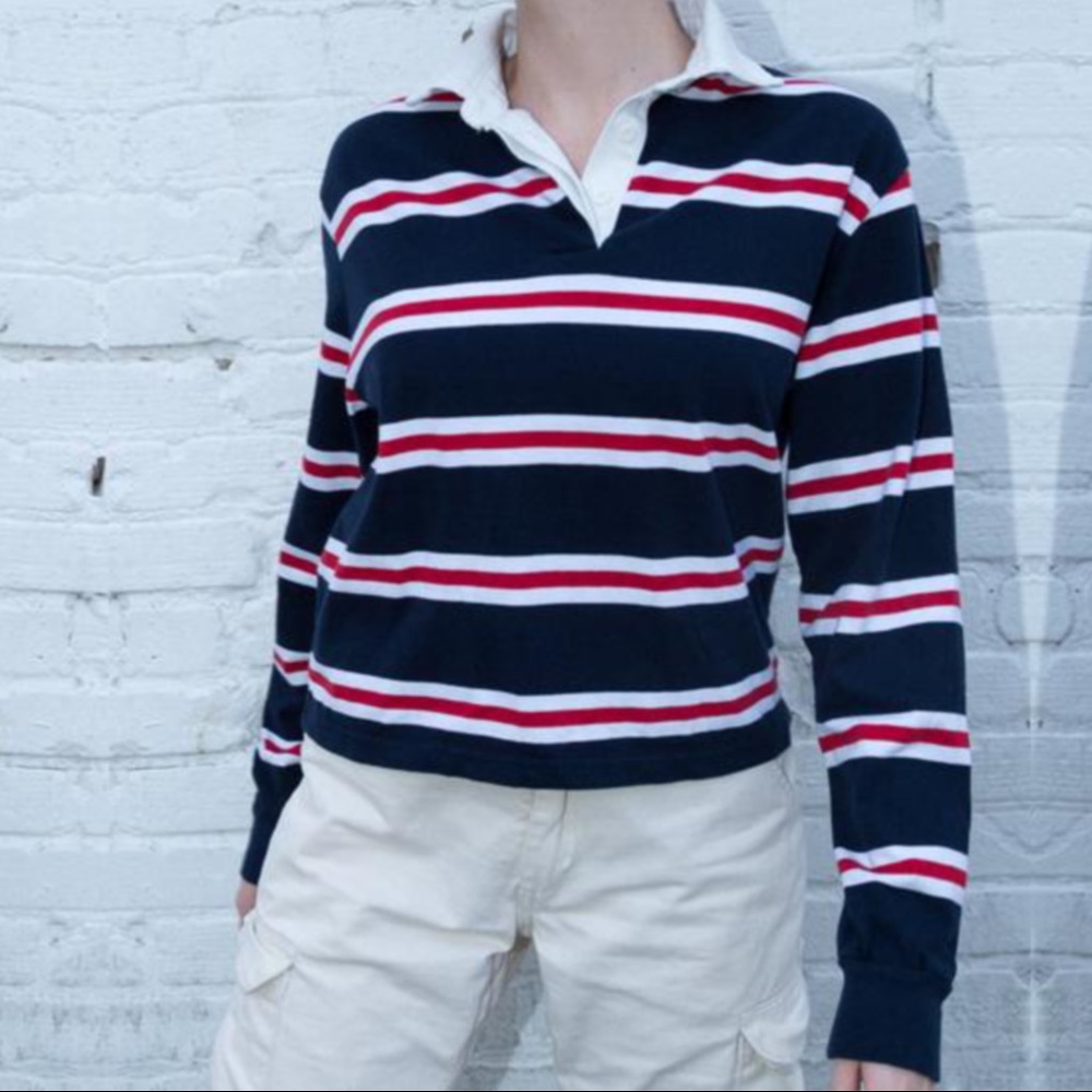 John Galt Brandy Melville Striped Caroline Rugby